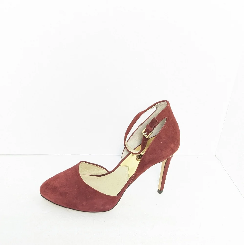 Michael kors suede heels